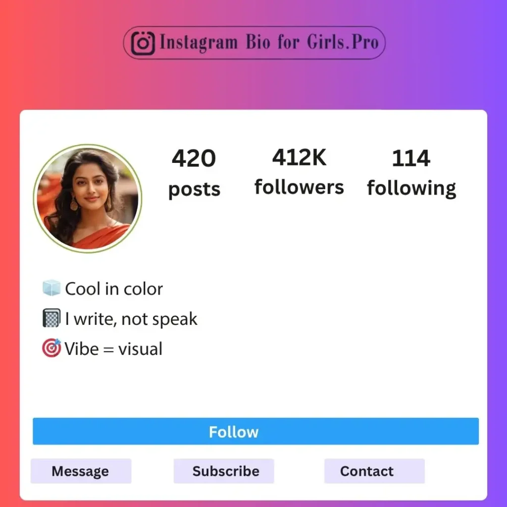 600+ Perfect 3-Line Instagram Bios for Girls to Express Yourself (3)